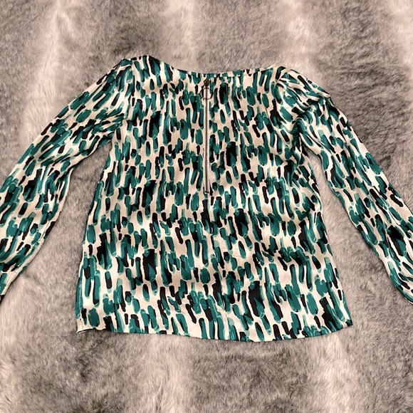mischen printed silk top - Picture 1 of 5